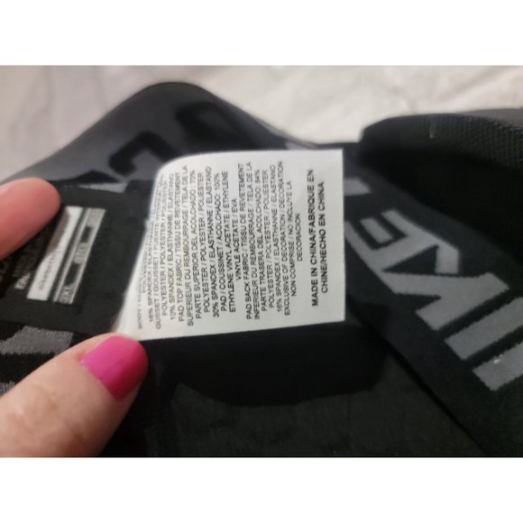 NIKE PRO COMBAT BLACK Padded Compression Shorts Basketball Men's 3XL Poly Spandx - Picture 5 of 9